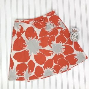 Anthro Elevenses Wrap A-Line Skirt